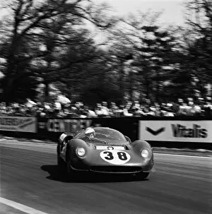 RAC Tourist Trophy Gallery: 1966 Tourist Trophy: David Piper, 9th position, action