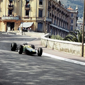 1960s F1 Collection: 1967 Monaco Grand Prix - Jim Clark: Monte Carlo, Monaco. 4-7 May 1967