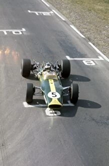 1960s F1 Collection: 1967 United States Grand Prix - Jim Clark: Watkins Glen, New York, USA. 29 September-1 October 1967