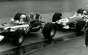 Images Dated 5th May 2006: 1968 German Grand Prix. Nurburgring, Germany. 4 August 1968. Vic Elford, Cooper T86B-BRM, retired