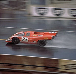 Gsporsche Gallery: 1970 Le Mans 24 hours: Hans Herrmann / Richard Attwood, 1st position, action