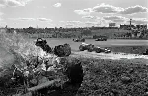 Accident Gallery: 1970 Spanish GP