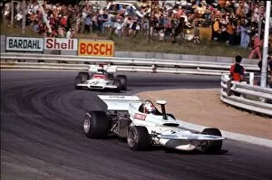 1972 South African GP - Kyalami Rolf Stommelen - Eiffland Ford Finishen in 13th
