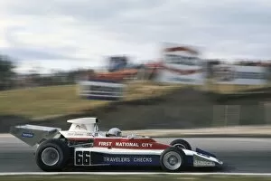Images Dated 28th August 2012: 1974 Canadian Grand Prix - Mark Donohue: Mark Donohue, Penske PC1-Ford, 12th position. Action
