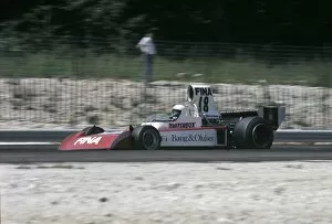 Images Dated 28th August 2012: 1974 French Grand Prix - Jose Dolhem: Jose Dolhem, Surtees-Ford TS16, DNQ, action