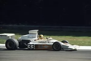 Images Dated 12th June 2008: 1974 Italian Grand Prix: David Hobbs, 9th position, action