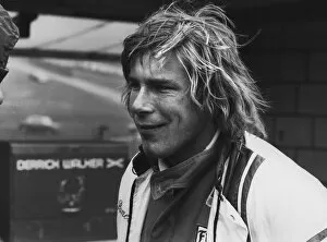Images Dated 14th August 2013: 1974 Race of Champions: James Hunt, retired, portrait