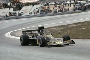 Images Dated 28th August 2012: 1974 Spanish Grand Prix - Jacky Ickx: Jacky Ickx, retired. Action