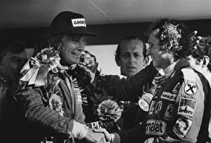 1976 F1 Season Gallery: 1976 British Grand Prix: James Hunt, Disqualified and Niki Lauda
