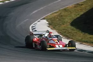 1976 F1 Season Collection: 1976 British Grand Prix: Niki Lauda, 1st position, action