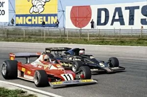1977 Dutch Grand Prix. Zandvoort, Holland. 26-28 August 1977. Niki Lauda (Ferrari 312T2)