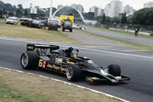 Images Dated 30th August 2012: 1978 Argentinian Grand Prix - Ronnie Peterson: Ronnie Peterson, 5th position, action