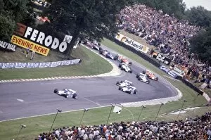 1980s F1 Gallery: 1980 British Grand Prix: Didier Pironi leads Jacques Laffite, Alan Jones, Carlos Reutemann