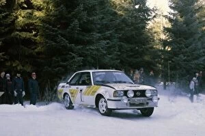 Images Dated 14th September 2005: 1980 World Rally Championship. Swedish Rally, Sweden. 15-17 February 1980