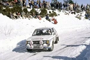 Images Dated 11th October 2005: 1981 World Rally Championship. Monte Carlo Rally, Monaco. 24-30 January 1981