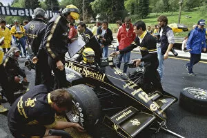 Images Dated 3rd October 2014: 1986 Belgium Grand Prix. Spa-Francorchamps, Belgium. 23rd - 25th May 1986