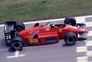 Images Dated 17th October 2021: 1986 Formula One Testing. Jacarepagua