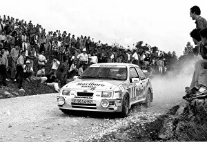 Images Dated 21st October 2004: 1987 World Rally Championship: Carlos Sainz / Antonio Boto, retired