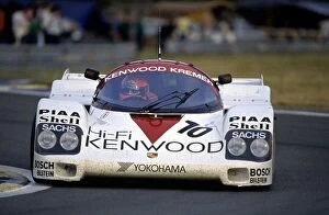 Images Dated 17th November 2005: 1988 Le Mans 24 Hours. Le Mans, France.11th-12th June. Kunimitsu Takahashi/Hideki Okada/Bruno
