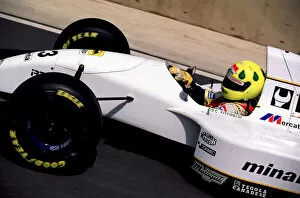 Images Dated 24th April 2021: 1993 SOUTH AFRICAN GP. Christian Fittipaldi, Minardi Ford