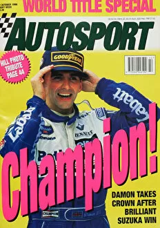 Champion Collection: 1996 Autosport Covers 1996