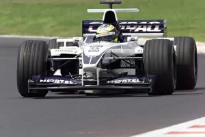 Images Dated 24th April 2021: 2000 Hungarian Grand Prix - FRIDAY PRACTICE Ralf Schumacher
