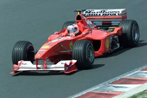 Images Dated 5th May 2021: 2000 Hungarian Grand Prix Rubens Barrichello, Ferrari Hungaroring, Hungary