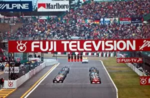 Ferrari150wins Gallery: 2000 Japanese Grand Prix: Michael Schumacher on pole with Mika Hakkinen next to him on the front