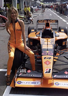 Images Dated 6th April 2001: 2001 Austrian Grand Prix. A1-Ring, Austria. 11th May 2001 Arrows Orange Glamour