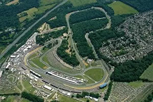 Images Dated 29th July 2001: 2001 Brands Hatch. Brands Hatch, England. Aerial view of Brands Hatch full circuit