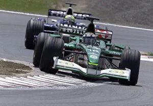 Images Dated 18th May 2001: 2001 European Grand Prix - Practice Nurburgring, Germany. 22nd June 2001. Eddie Irvine