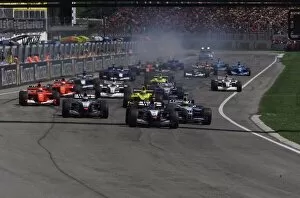 Images Dated 15th April 2001: 2001 San Marino Grand Prix - RACE: