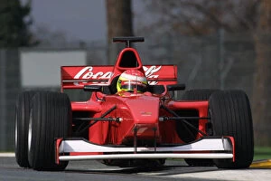 2002 Formula 3000 Testing. R.Briscoe, Nordic Racing. Imola, San Marino. 6-7 March 2002