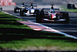 Images Dated 16th September 2002: 2002 Italian Grand Prix Monza, Italy. 14th - 16th September 2002 Mika Salo, Toyota TF102