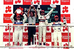 Images Dated 22nd September 2003: 2003 Formula Nippon Championship Round 8, Mine, Japan. 21st September 2003