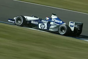 Images Dated 17th September 2003: 2003 Formula One Testing. Marc Gene, BMW Williams FW25. Silverstone, England