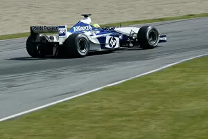 Images Dated 31st October 2022: 2003 Formula One Testing. Ralf Schumacher, BMW Williams FW25. Circuito de Jerez, Spain