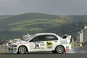 Images Dated 1st August 2004: 2004 British Rally Championship Aaron McHale Manx International Rally 2004