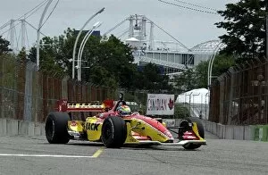 Images Dated 10th July 2004: 2004 Champ Car World Series: Justin Wilson at the Molson Indy Toronto. Toronto, Ont. Can