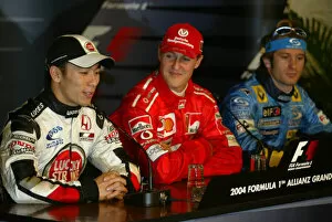 Images Dated 29th May 2004: 2004 European Grand Prix-Qualifying, Nurburgring, Germany
