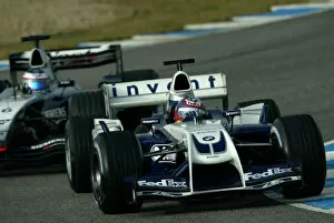 Images Dated 9th January 2004: 2004 Formula One Testing Jerez, Spain. Kimi Raikkonen