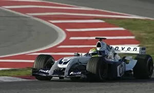 Images Dated 3rd February 2004: 2004 Formula One Testing. Ralf Schumacher, BMW Williams FW26. Barcelona, Spain