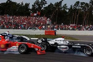 Images Dated 25th July 2004: 2004 German Grand Prix - Sunday Race, 2004 German Grand Prix Hockenheim, Germany