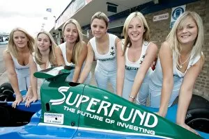 Images Dated 29th August 2004: 2004 Superfund Euro3000 Championship Superfund Girls Donington Park 29th August 2004 World