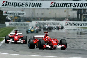 Images Dated 20th June 2004: 2004 United States Grand Prix - Sunday Race, 2004 United States Grand Prix Indianapolis, USA
