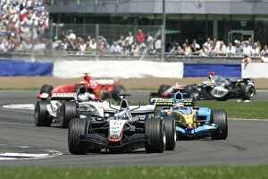 Images Dated 11th July 2005: 2005 British Grand Prix, Juan Pablo Montoya (Col), McLaren-Mercedes, Silverstone, Grand Prix