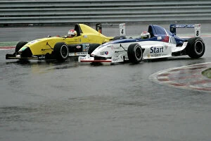 Images Dated 17th April 2005: 2005 Dutch Formula Renault Pieter Belmans (Bel) passes Ricardo van der Ende (NL)