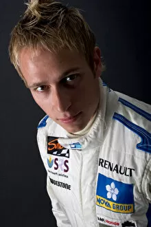 Images Dated 15th June 2005: 2005 GP2 Drivers Photo Shoot. Adam Carroll (GB, Super Nova International).Portrait. 14th June 2005