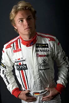 Images Dated 15th June 2005: 2005 GP2 Drivers Photo Shoot. Nico Rosberg (D, ART Grand Prix). Portrait. 14th June 2005