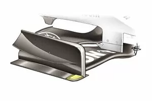 Aerodynamic Collection: 2005 rule changes - rear wing and diffuser: MOTORSPORT IMAGES